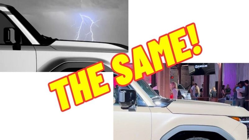 2024 Toyota Land Cruiser and 2024 Lexus GX 550