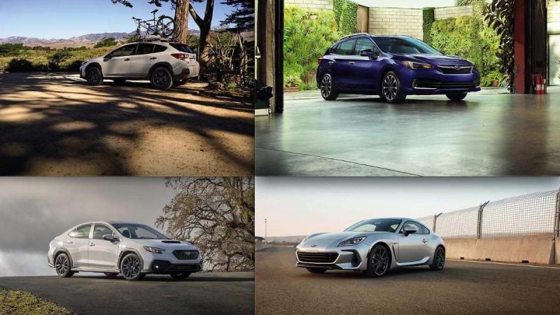 2024 Subaru models with a manual transmission