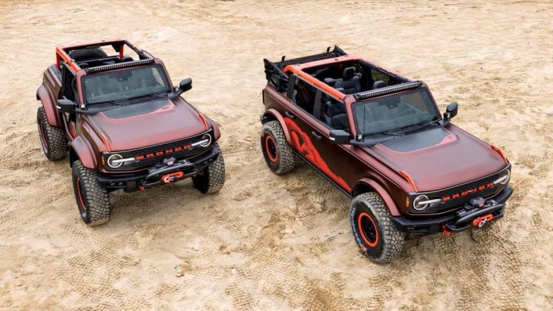 2025 Ford Bronco Off-Roadeo Vehicles