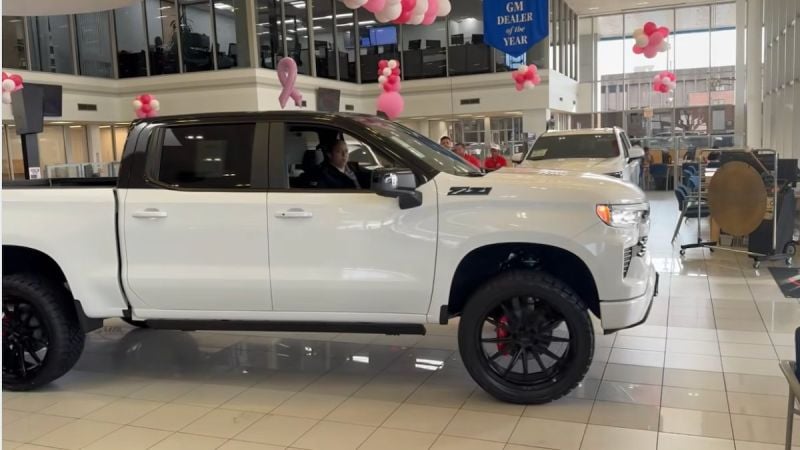 2025 Chevrolet Silverado with upgrades