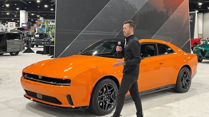 2025 Dodge Charger Daytona EV at the Colorado Auto Show
