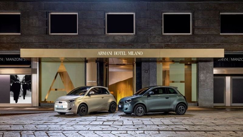 2025 Fiat 500e Armani Edition