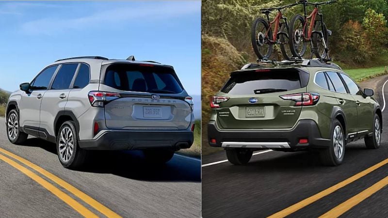 2025 Subaru Forester vs 2025 Outback