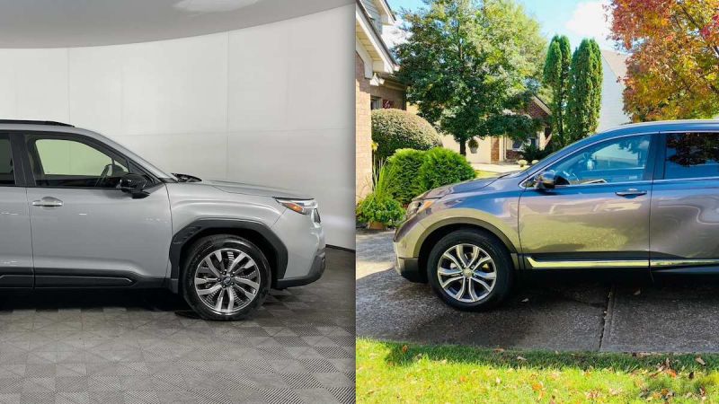 2022 Honda CR-V Touring & 2025 Subaru Forester Touring