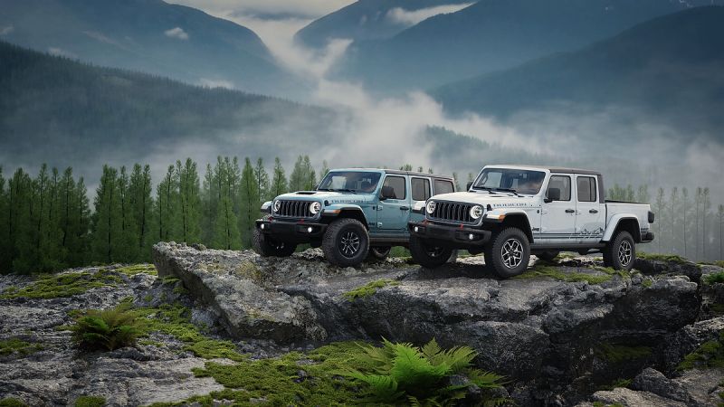 2026 Jeep Wrangler and Gladiator Rockslide Editions