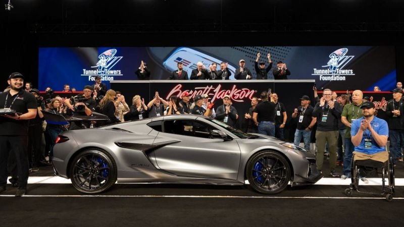 2026 Chevrolet Corvette ZR1X Barrett Jackson