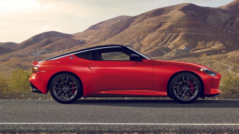 2026 Nissan Z aerodynamic profile