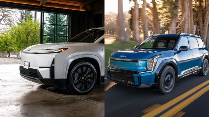 2027 Toyota Highlander EV vs 2026 Kia EV9 Specs Comparison, Range, Towing, Charging, and Which 3-Row Electric SUV Is Better