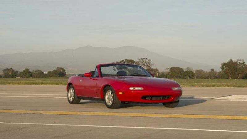 Red Mazda Miata
