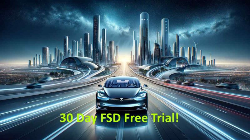 A Tesla FSD One Month Free Trial Is Going To Come Soon To Tesla Vehicles In North America