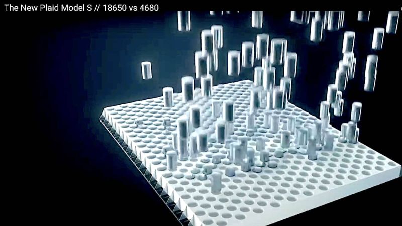 Model S Uses The 18650 cell pack