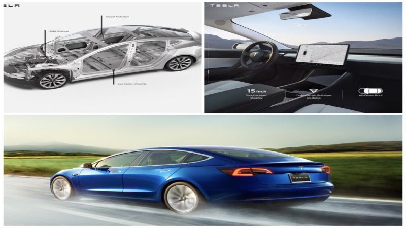 Tesla Model 3 Courtesy Tesla Medía Website