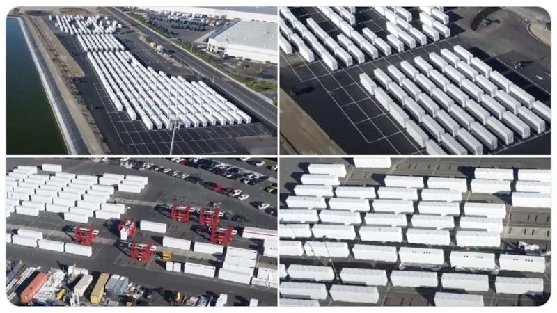 Tesla Megapacks: Huge Quantity Spotted at Lathrop - Half a Billion Worth