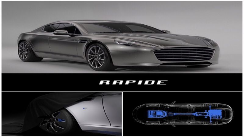 Aston Martin Rapide-E Sports Saloon Fixed Head