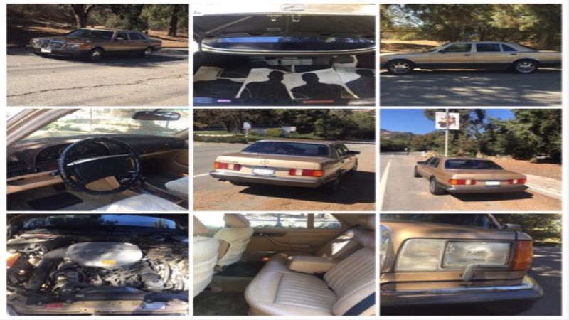 1986 Mercedes S Class 420 SEL Extended Wheelbase Saloon 