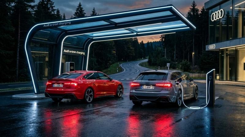 2027 Audi RS5 Sedan And Avant Charging