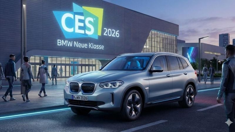 BMW Neue Klasse At CES 2026