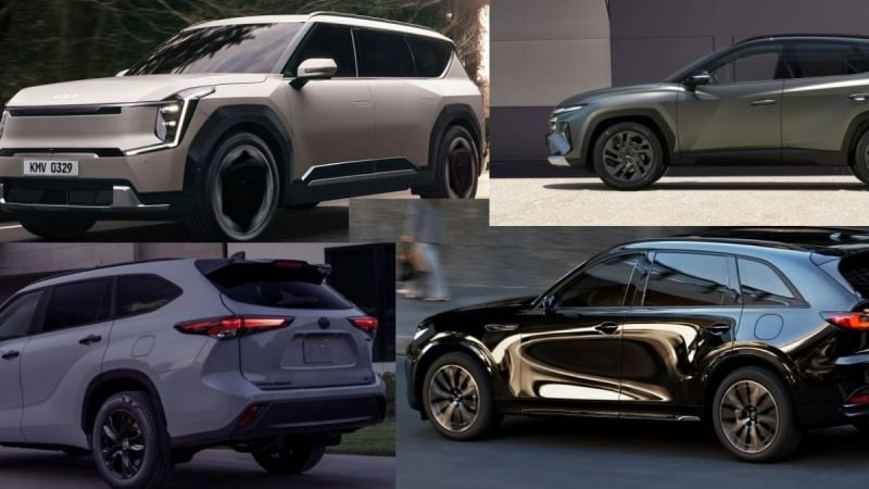 These are the most family-friendly SUVs from each category, for 2025