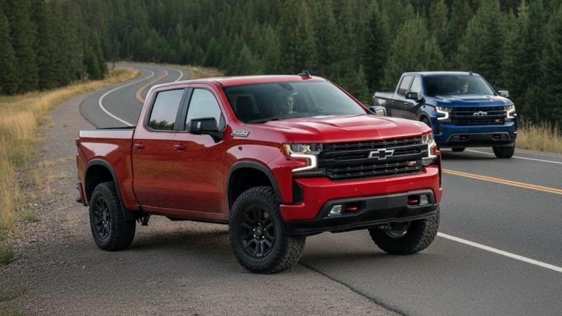 2026 Chevy Silverado Trail Boss & the 2026 LT trim