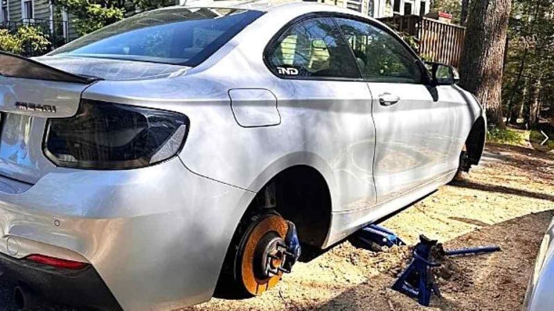 Car Jack and Jack Stand Fail for This BMW Owner
