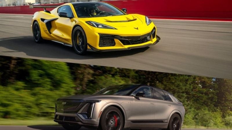 Chevrolet Corvette ZR1 & Cadillac LYRIQ-V