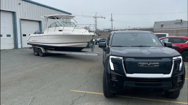 I Took My GMC Sierra EV on a Real-World Towing Test, and It Hands Down Outperforms Any Gas or Diesel Truck on the Market