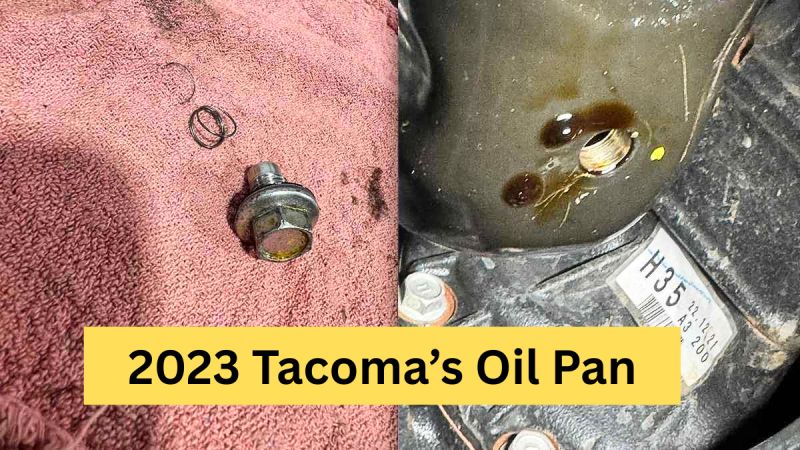 Connor Mac's 2023 Toyota Tacoma oil pan