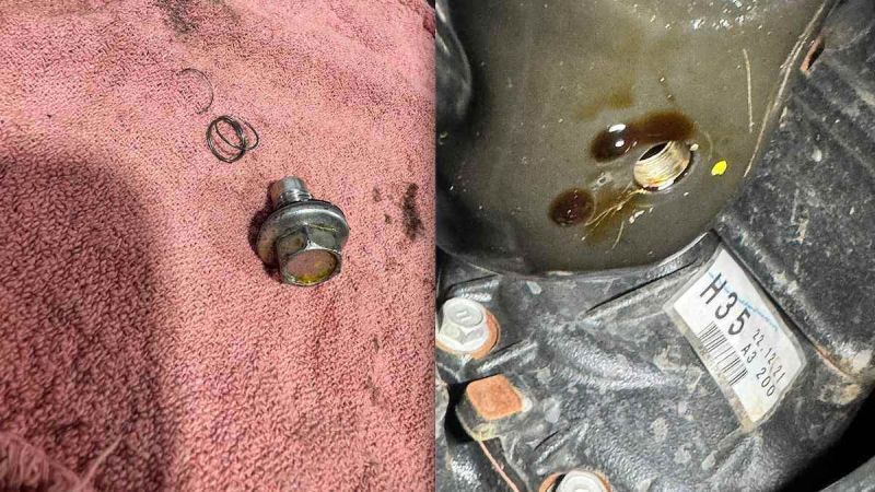 2023 Toyota Tacoma oil pan