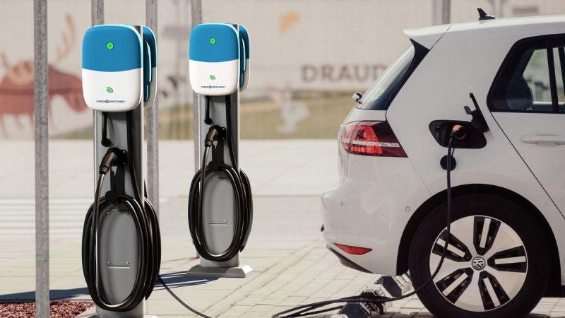 Cyber Switching EV Charging Station