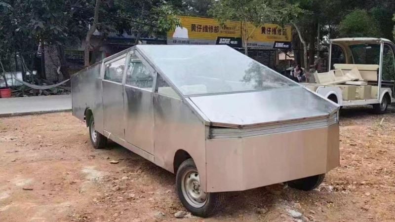 DIY Tesla Cybertruck on Budget