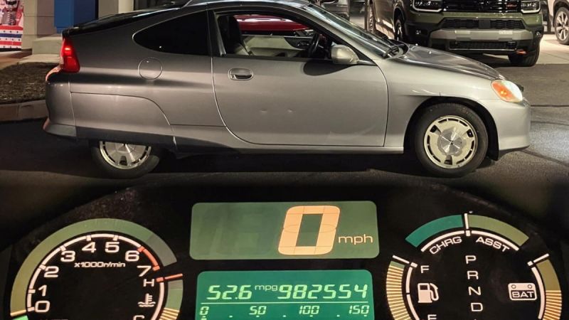 Solid proof that the original Honda Insight is built to last