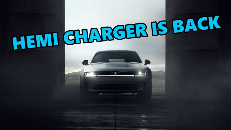 The new Cuda will be part of hte Charger lineup, and the only production Hemi V-8 Charger