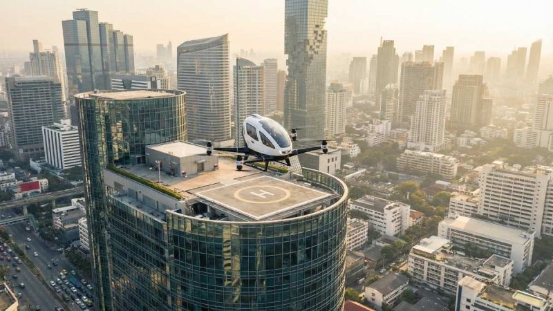 EHang EH216-S eVTOL Flying Car