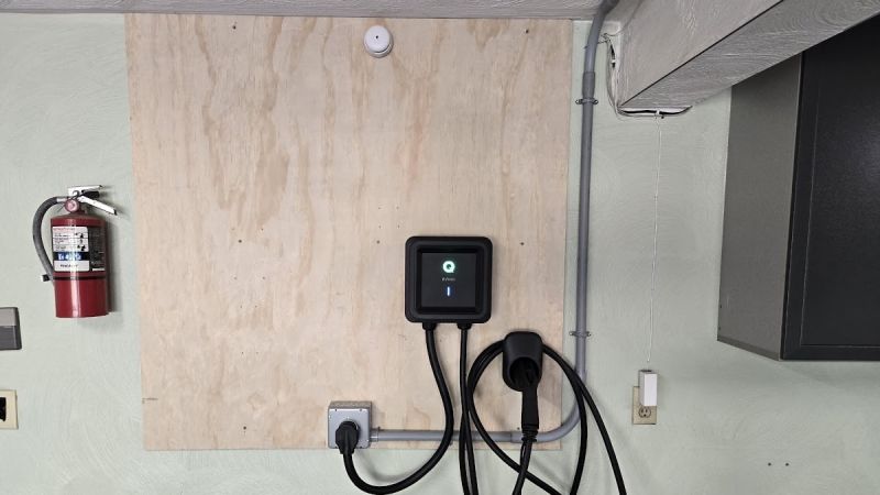 EVIQO electric vehicle charger image by John Goreham