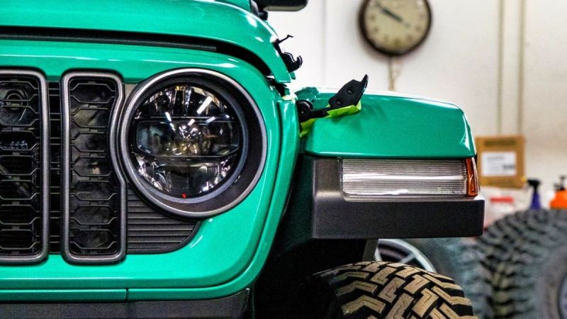 Easter Jeep 2024 Green Willys EV
