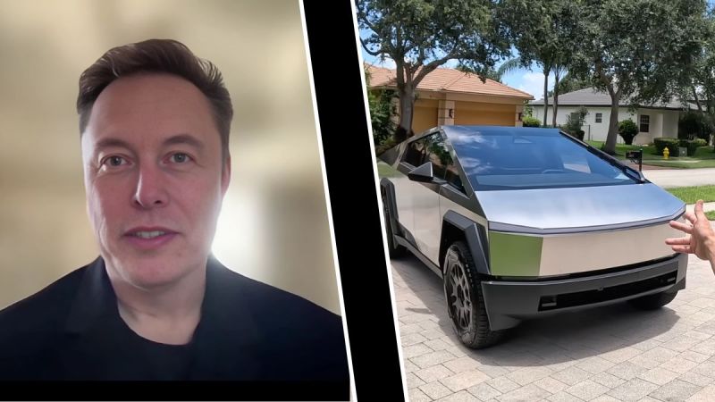 Elon Musk Tesla Cybertruck
