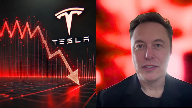 Elon Musk, Tesla stock price