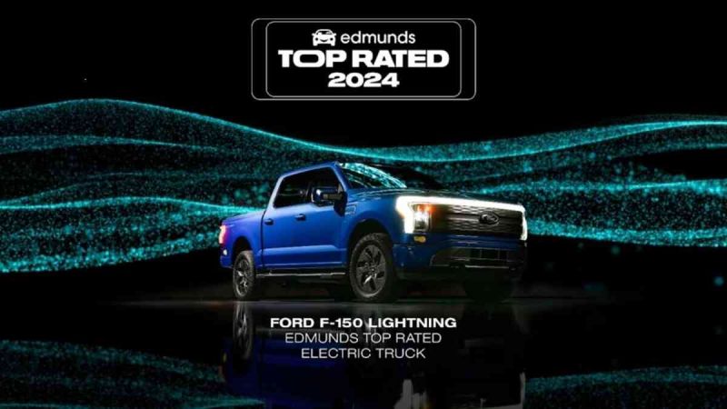Ford's F-150 Lighting Honored Again By Edmunds