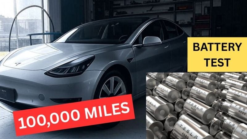 Finally Ran The Battery Test on My 2020 Tesla Model 3 at 100,000 Miles and Got 85, But Replaced The Control Arm Due to Squeak Sound