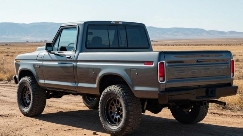 Ford Pickup Which Represents The Gold Standard For Pickup Design