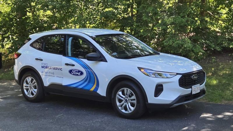 Ford mobile service vehicle image by John Goreham