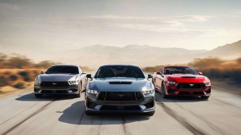 Ford Mustang Lineup for 2024