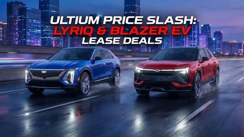 Cadillac Lyriq and Chevy Blazer EV Lease Prices Just Crashed