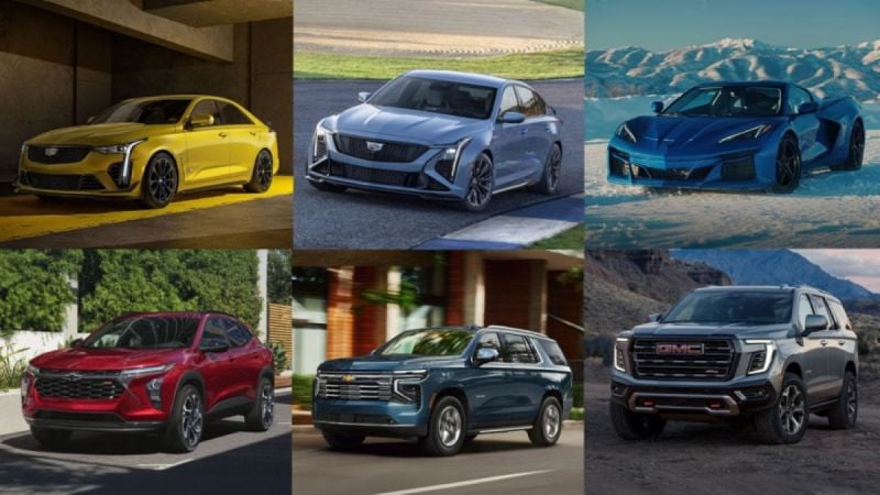 GM's Car and Driver 10Best Winners