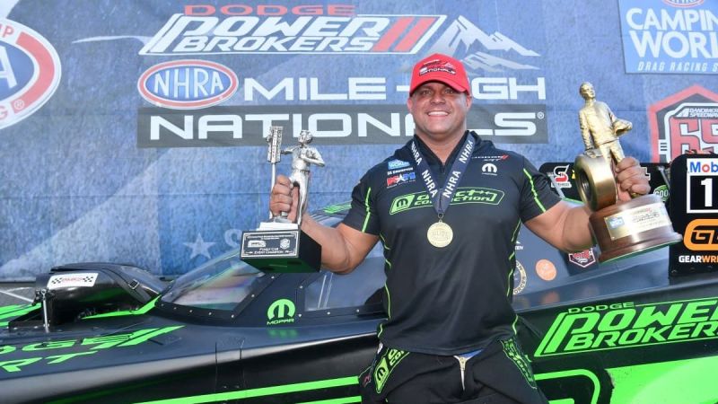 Hagan wins final NHRA Mile High Nationals