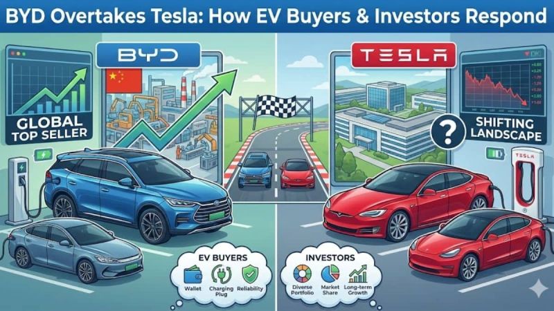 How EV Buyers and Investors Can Navigate the Market Now That BYD Has Overtaken Tesla as the World’s Top EV Seller