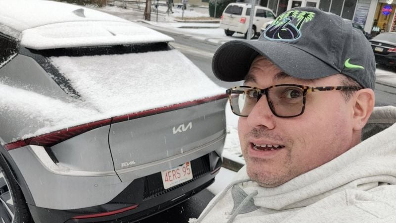 I Got To Test My Rented Kia EV6's Range in Snow And Minimized The Power Usage By Using The Snow Mode And Few Other Tricks
