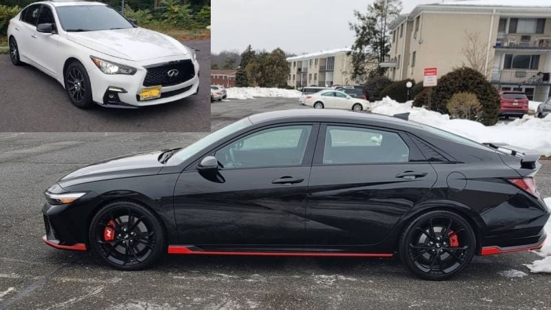 Infiniti Q50 owner had enough of expensive repairs, decided to cut their losses, and get a "brand-new" Hyndai Elantra N, fellow members quuestion the choice
