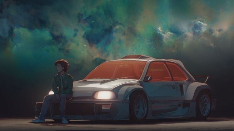 Video Game Sourced Car Design From Hyundai Rendered by Midjourney