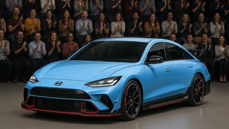 Hyundai Ionic 6 N Rendered by ChatGPT 